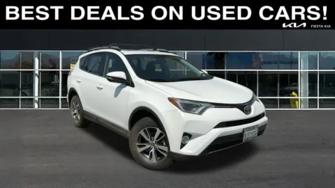 White 2018 Toyota RAV4 XLE for sale in Indio, CA