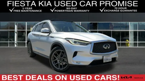 Silver 2019 INFINITI QX50 LUXE for sale in Indio, CA