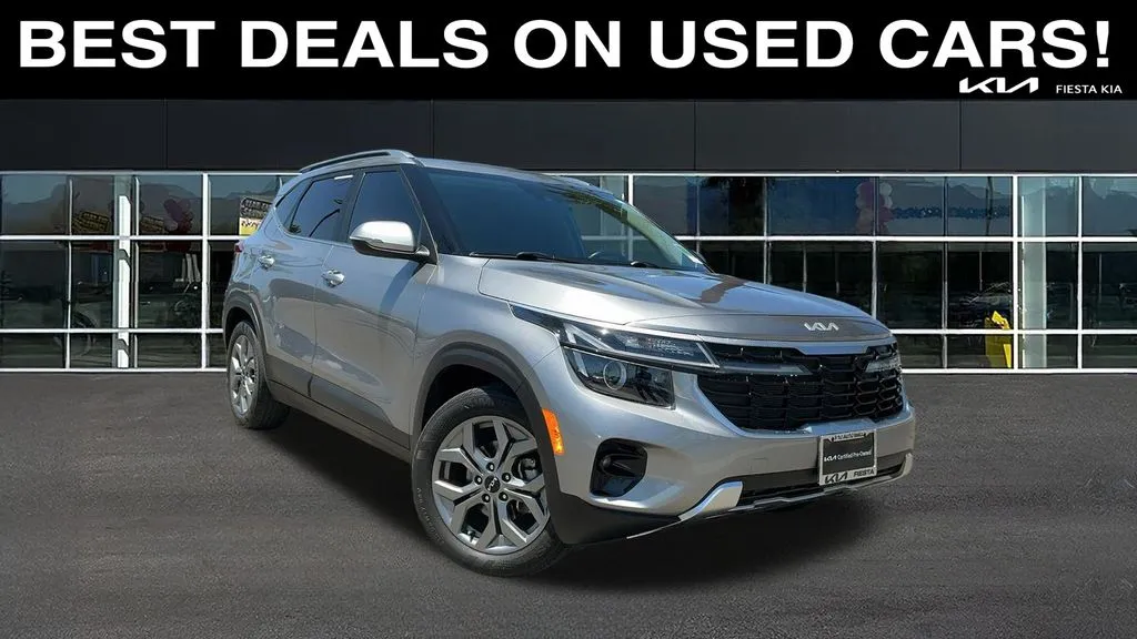 Gray 2024 Kia Seltos S for sale in Indio, CA