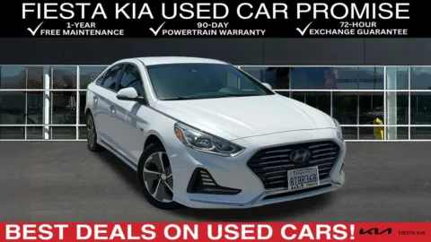 White 2019 Hyundai Sonata Plug-In Hybrid Limited for sale in Indio, CA