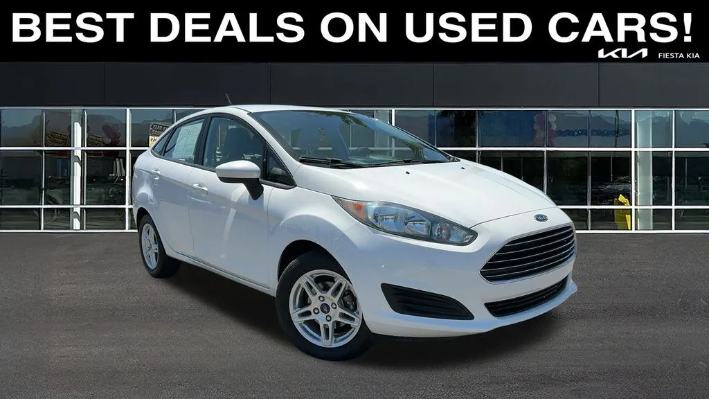 White 2019 Ford Fiesta SE for sale in Indio, CA