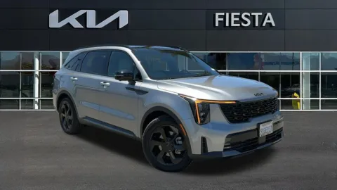 Gray 2026 Kia Sorento Hybrid X-Line SX Prestige for sale in Indio, CA