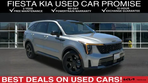Gray 2026 Kia Sorento Hybrid X-Line SX Prestige for sale in Indio, CA