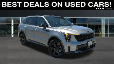 Gray 2026 Kia Sorento Hybrid X-Line SX Prestige for sale in Indio, CA