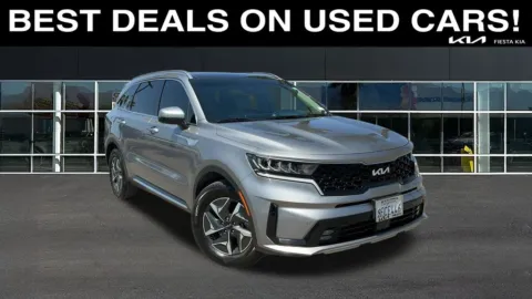 Gray 2023 Kia Sorento Hybrid EX for sale in Indio, CA