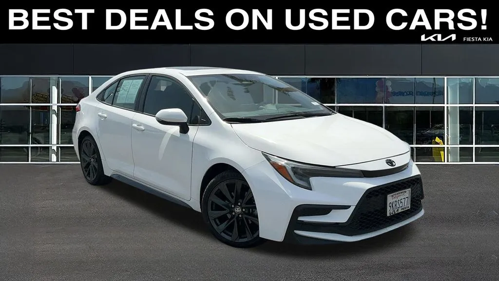 Black 2024 Toyota Corolla SE for sale in Indio, CA