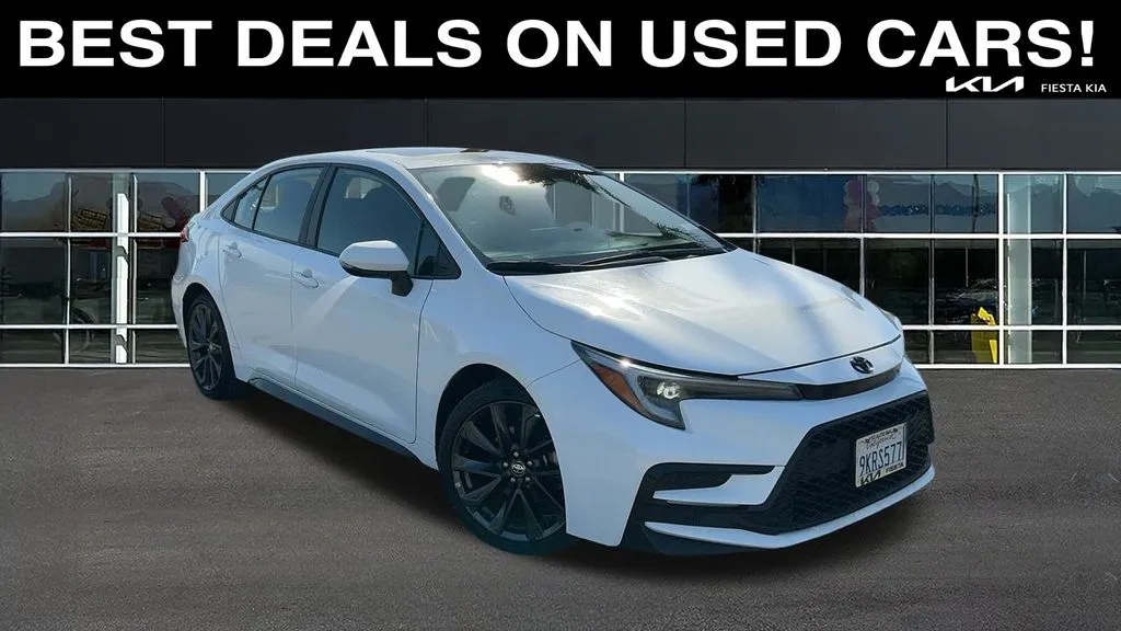 White 2024 Toyota Corolla SE for sale in Indio, CA