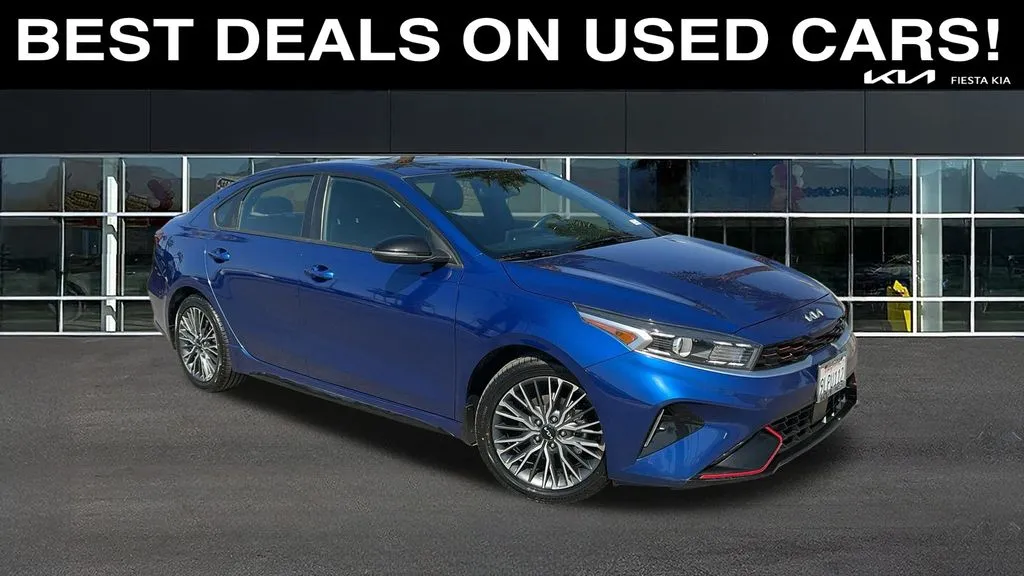 Blue 2024 Kia Forte GT-Line for sale in Indio, CA