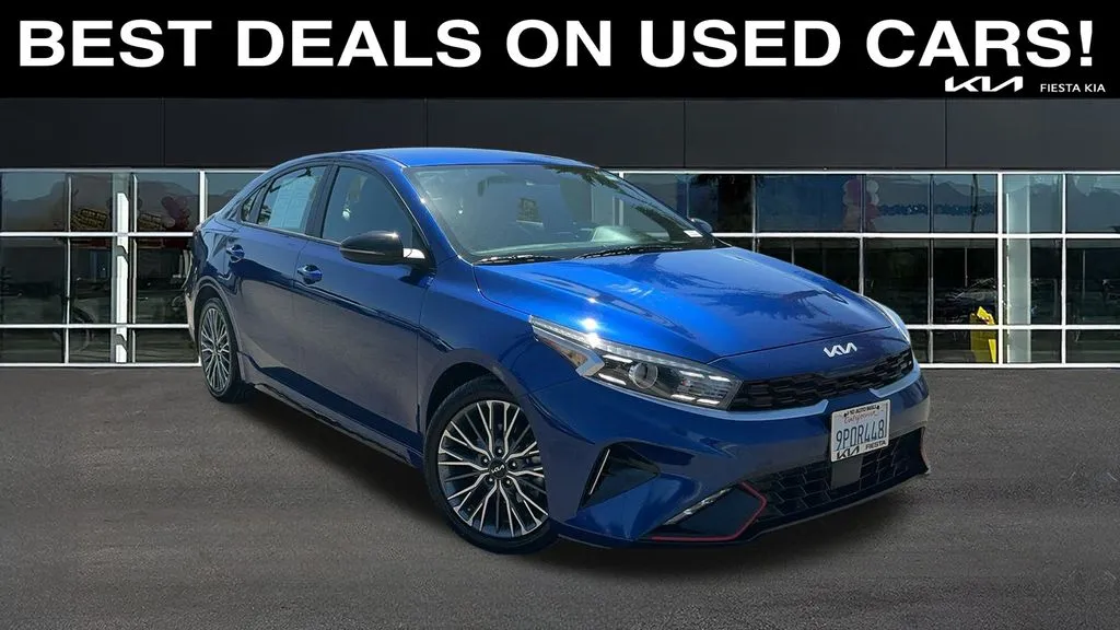 Blue 2024 Kia Forte GT-Line for sale in Indio, CA