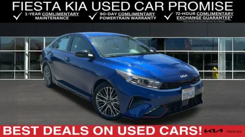 Blue 2024 Kia Forte GT-Line for sale in Indio, CA