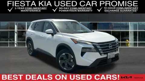 White 2024 Nissan Rogue SV for sale in Indio, CA