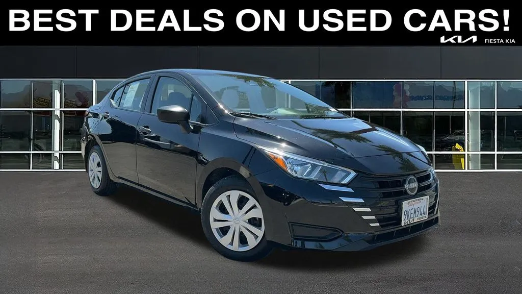 Black 2024 Nissan Versa 1.6 S for sale in Indio, CA