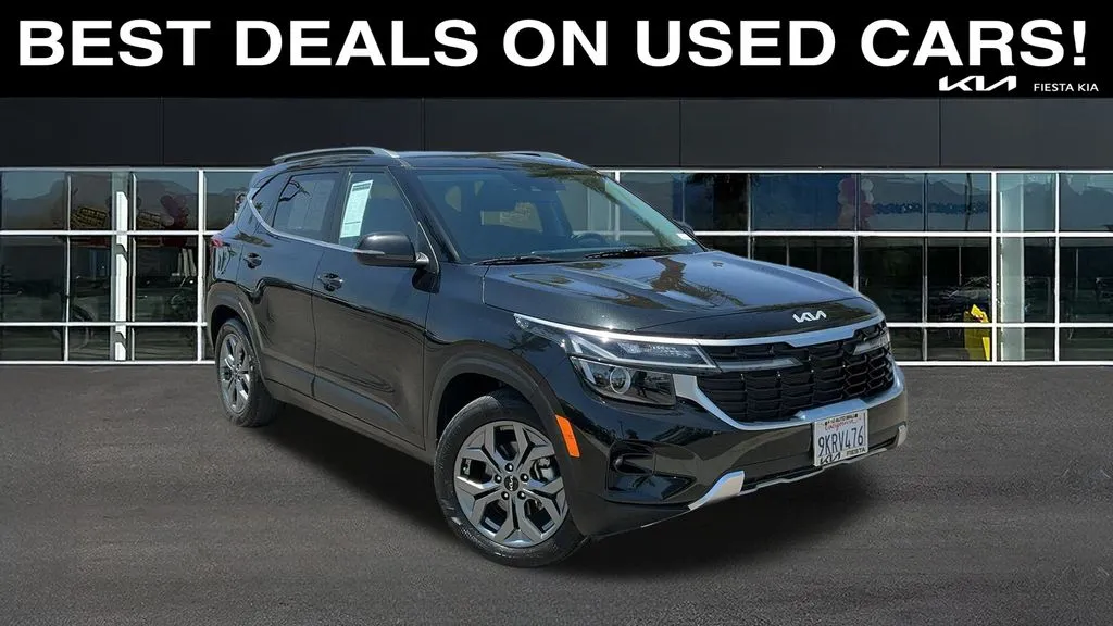 Black 2024 Kia Seltos S for sale in Indio, CA