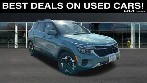 Blue 2025 Kia Seltos EX for sale in Indio, CA