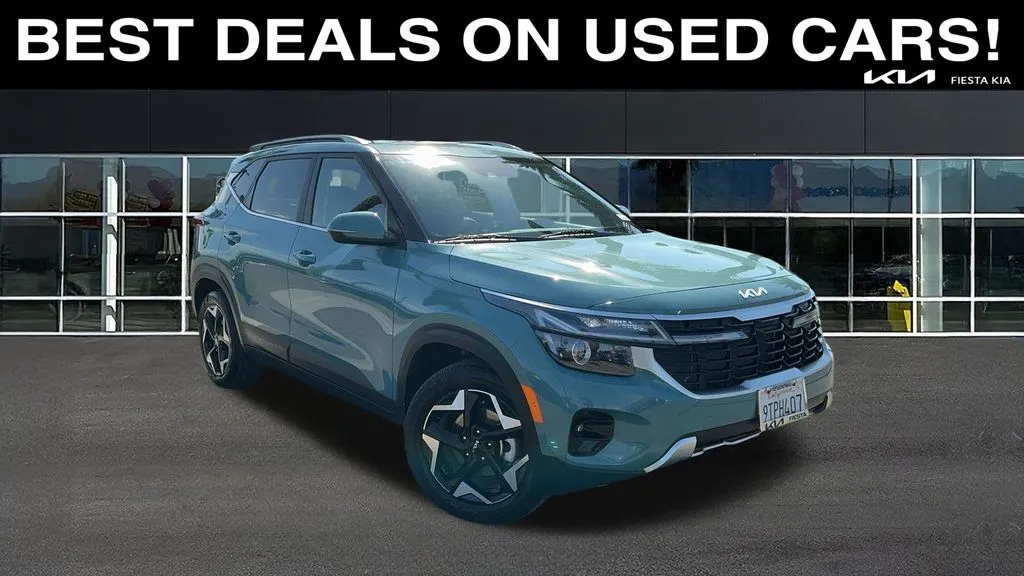 Blue 2025 Kia Seltos EX for sale in Indio, CA
