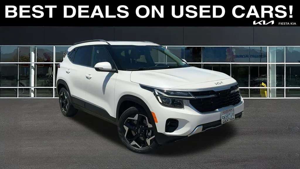 White 2024 Kia Seltos EX for sale in Indio, CA