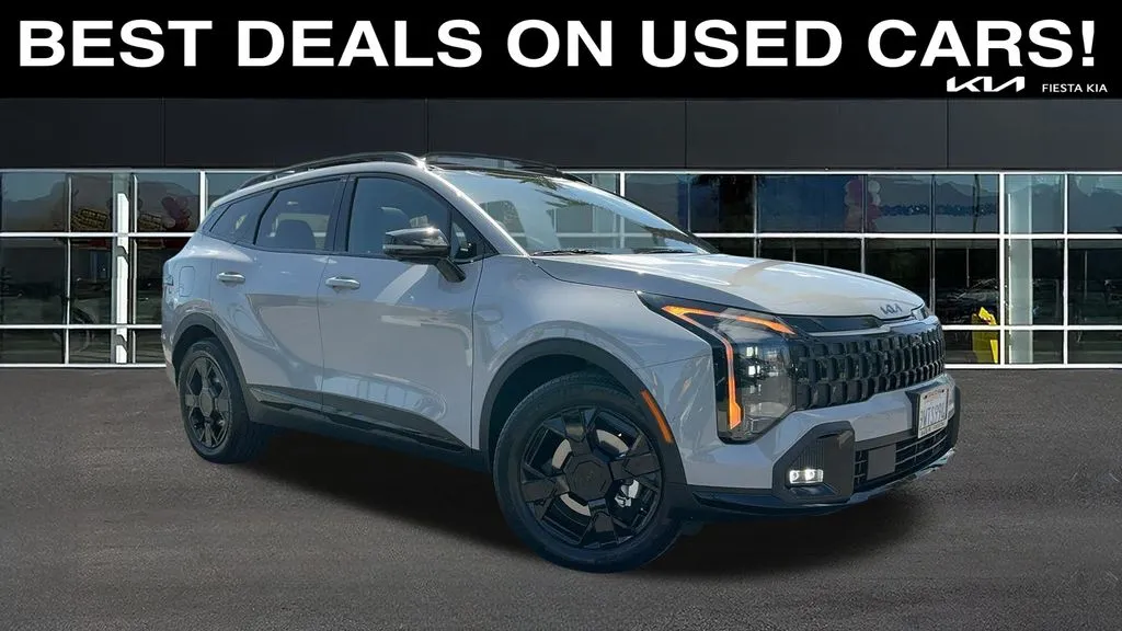 Gray 2026 Kia Sportage Plug-In Hybrid X-Line Prestige for sale in Indio, CA
