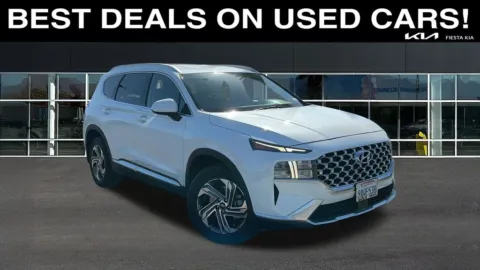 White 2022 Hyundai Santa Fe SEL for sale in Indio, CA