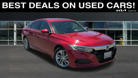 Red 2018 Honda Accord LX for sale in Indio, CA