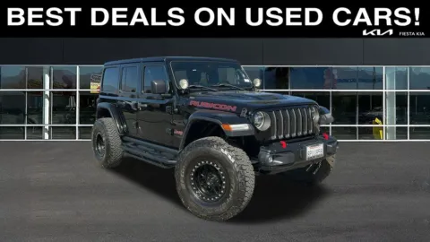 Black 2020 Jeep Wrangler Unlimited Rubicon for sale in Indio, CA