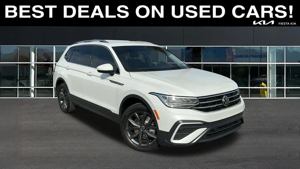 White 2023 Volkswagen Tiguan 2.0T SE for sale in Indio, CA