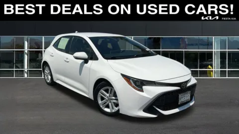 White 2022 Toyota Corolla Hatchback SE for sale in Indio, CA