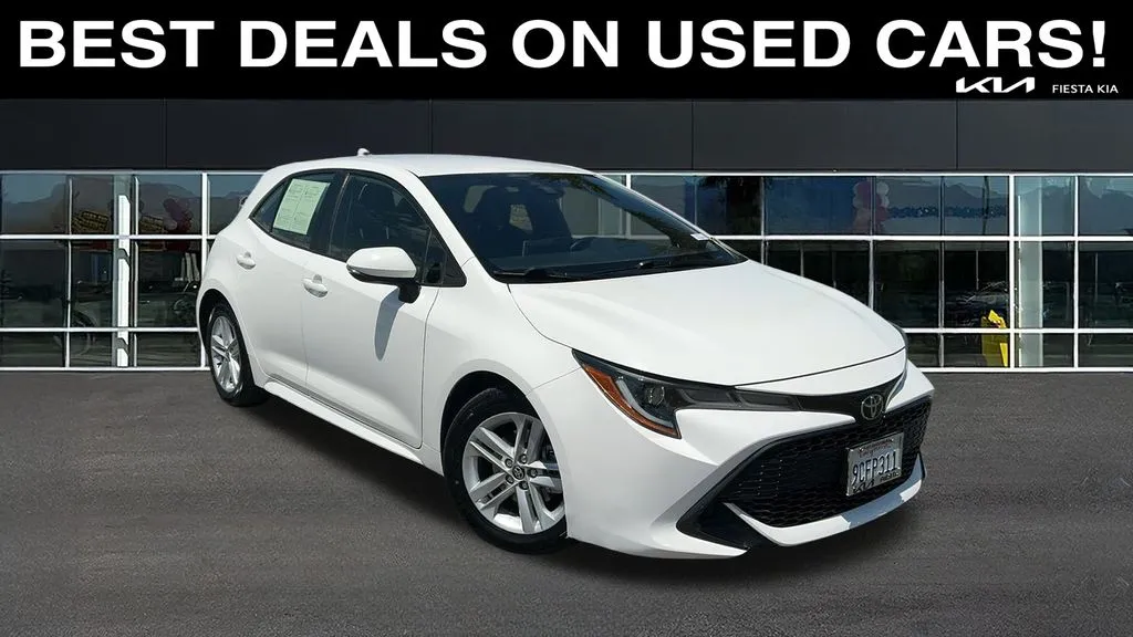 Used 2022 Toyota Corolla Hatchback SE with VIN JTND4MBEXN3179803 for sale in Indio, CA