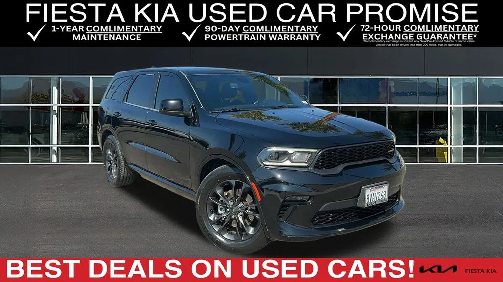 Black 2021 Dodge Durango GT for sale in Indio, CA