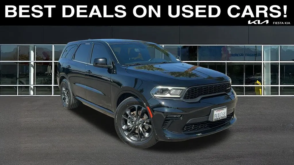 Black 2021 Dodge Durango GT for sale in Indio, CA