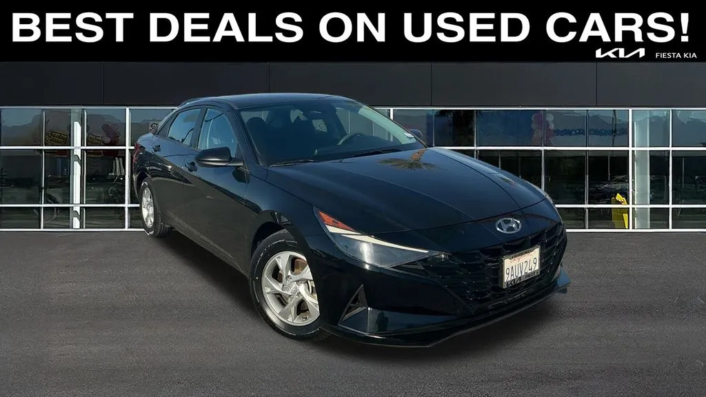 Used 2022 Hyundai Elantra SE with VIN 5NPLL4AG6NH079904 for sale in Indio, CA