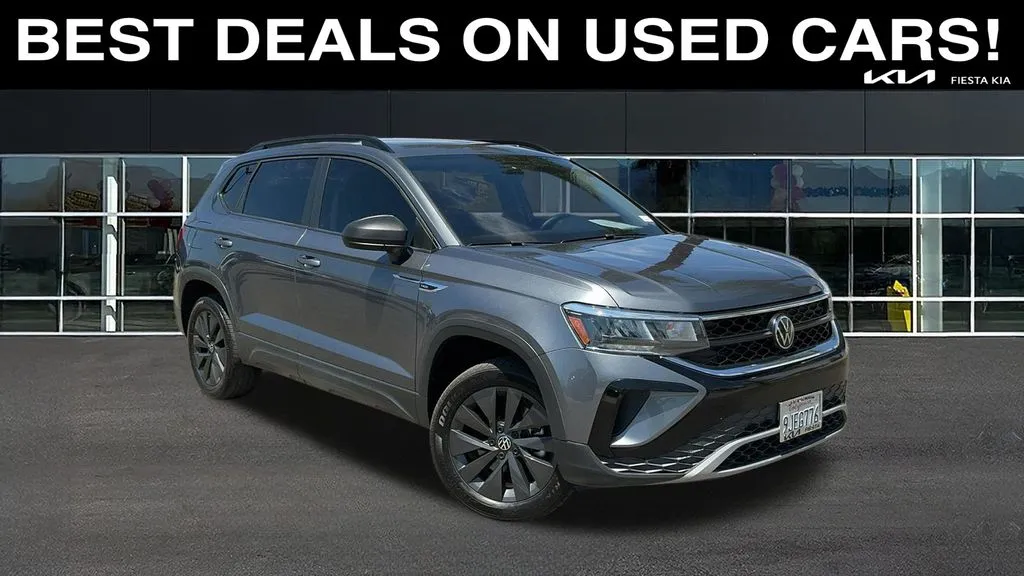 Gray 2023 Volkswagen Taos 1.5T S for sale in Indio, CA