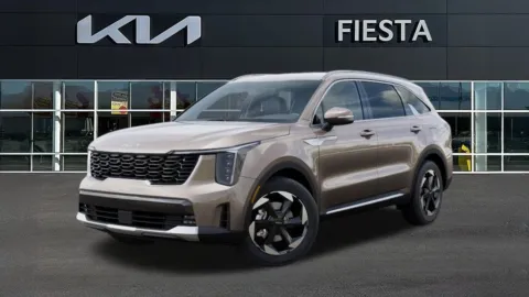 Beige 2026 Kia Sorento Hybrid EX for sale in Indio, CA