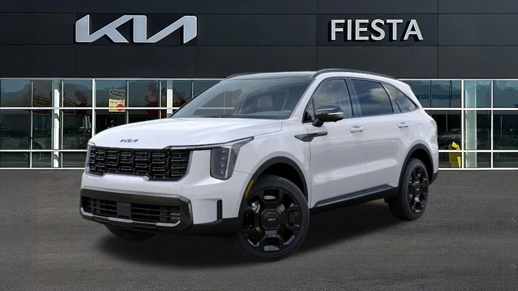 White 2026 Kia Sorento Hybrid X-Line SX Prestige for sale in Indio, CA