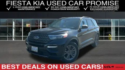 Photos of 2021 Ford Explorer XLT for sale in Indio, CA at Fiesta Kia