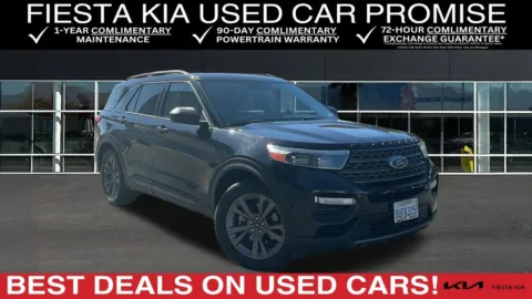 Black 2021 Ford Explorer XLT for sale in Indio, CA