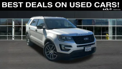 Silver 2016 Ford Explorer Sport for sale in Indio, CA