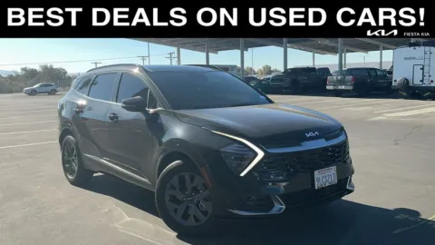 Black 2024 Kia Sportage Hybrid SX-Prestige for sale in Indio, CA