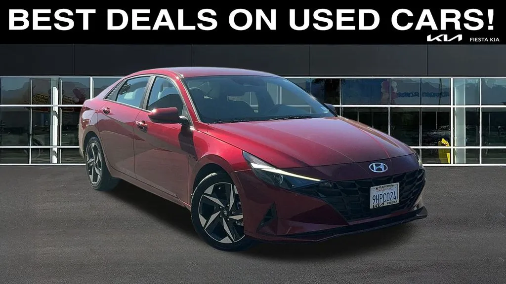 Red 2023 Hyundai Elantra SEL for sale in Indio, CA