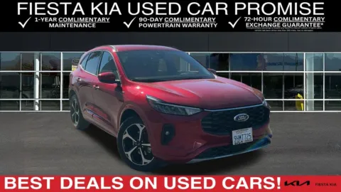 Red 2023 Ford Escape Hybrid ST-Line Select for sale in Indio, CA