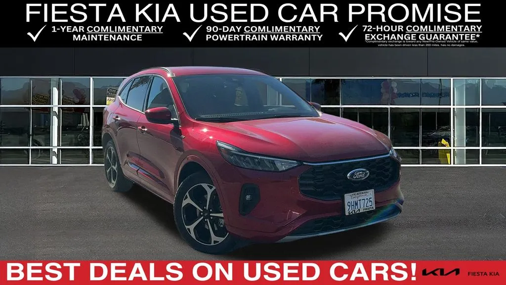 Red 2023 Ford Escape Hybrid ST-Line Select for sale in Indio, CA