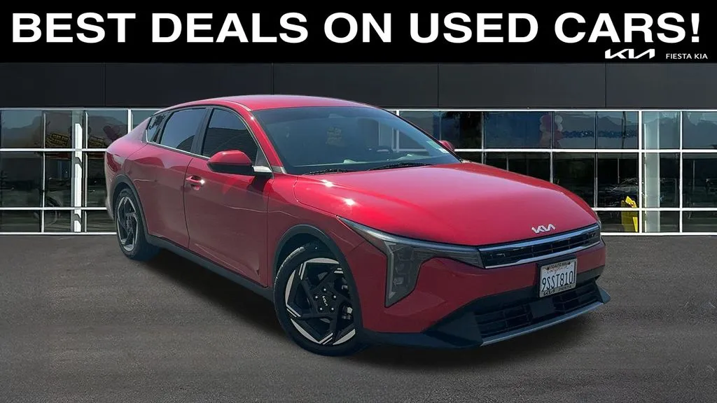 Red 2025 Kia K4 EX for sale in Indio, CA