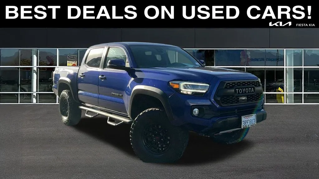 Blue 2023 Toyota Tacoma TRD Off-Road for sale in Indio, CA