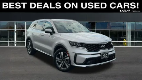 Silver 2023 Kia Sorento Hybrid EX for sale in Indio, CA