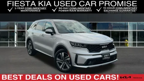 Silver 2023 Kia Sorento Hybrid EX for sale in Indio, CA