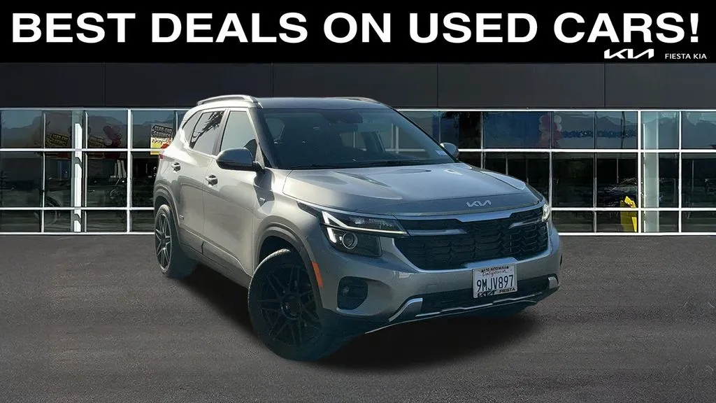 Gray 2024 Kia Seltos EX for sale in Indio, CA
