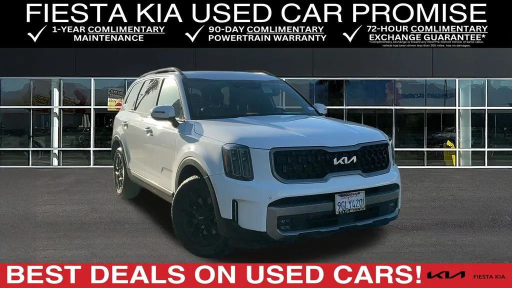 White 2023 Kia Telluride SX-Prestige X-Pro for sale in Indio, CA