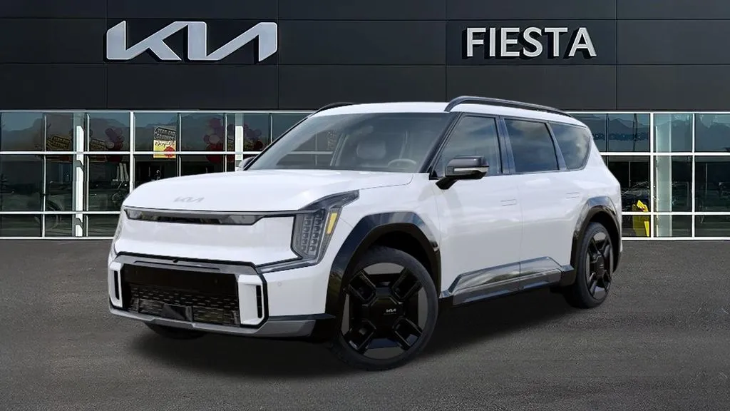 White 2026 Kia EV9 GT-Line for sale in Indio, CA
