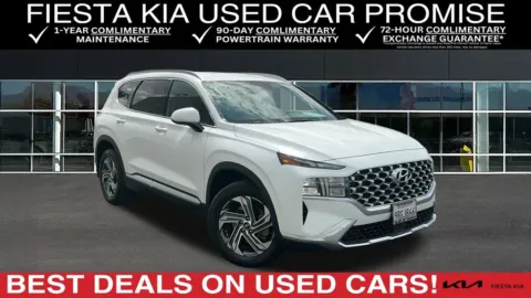 White 2022 Hyundai Santa Fe SEL for sale in Indio, CA