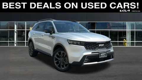Silver 2022 Kia Sorento X-Line SX Prestige for sale in Indio, CA