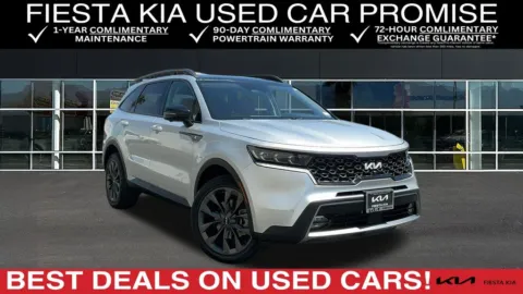 Silver 2022 Kia Sorento X-Line SX Prestige for sale in Indio, CA